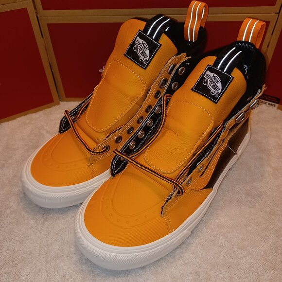 Vans Men’s 4/Women's 5.5 Sk8-Hi MTE 2.0 DX Apricot/Black VN0A5HZYB9M - Picture 4 of 12